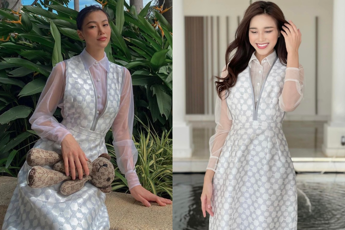 Đỗ Hà đụng hàng Đỗ Hà lép vế thần thái, bị Hoa hậu Phương Khánh "chặt đẹp" khi đụng hàng - Ảnh 8. Đỗ Hà đụng hàng Đỗ Hà lép vế thần thái, bị Hoa hậu Phương Khánh "chặt đẹp" khi đụng hàng - Ảnh 8.