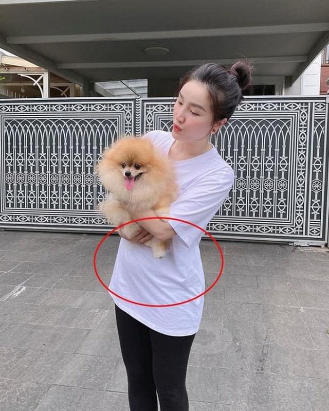 Bảo Thy ăn mặc thế nào mà 9 tháng 10 ngày mang thai không ai biết? - Ảnh 7. Bảo Thy ăn mặc thế nào mà 9 tháng 10 ngày mang thai không ai biết? - Ảnh 7.